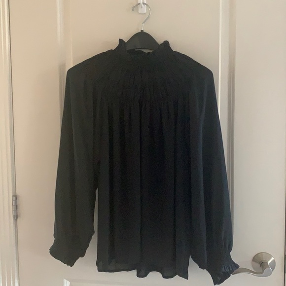 Black Chelsea Blouse - Picture 1 of 4